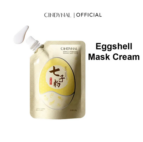 CINDYNAL Masker Cangkang Moisturizing Yeast Eggshell Mask Cream 100gr